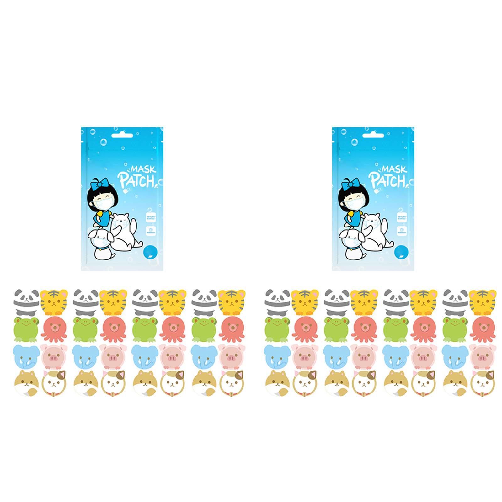 64 Pieces Cute  Stickers Scented Decor Easy to Use Removal Aroma