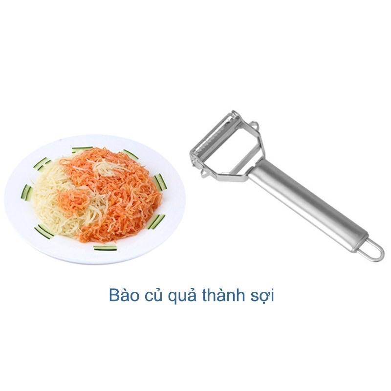 Dụng cuh bào sợi ,nại rau củ quả đa năng bằng inox 404 tiện dụng trong phòng bếp