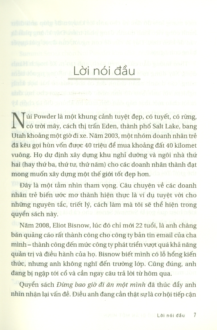 Đừng Bao Giờ Đi Ăn Một Mình (Bản In Năm 2022)