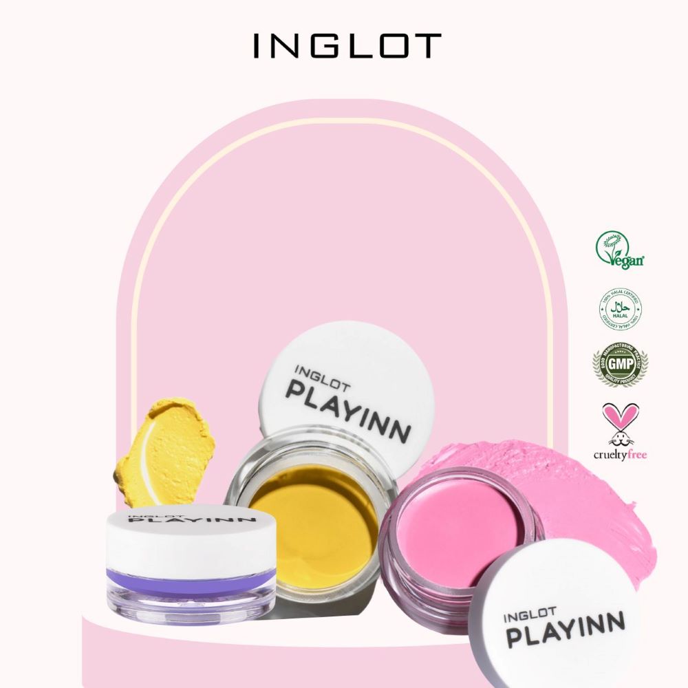 Bộ 3 Gel kẻ mắt lâu trôi, lên màu chuẩn PlayInn Eyeliner Gel (2g) INGLOT