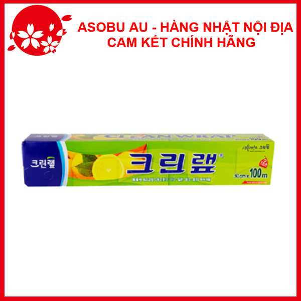 Màng bọc thực phẩm 30cmx100m tự phân hủy - Nhập khẩu Hàn Quốc