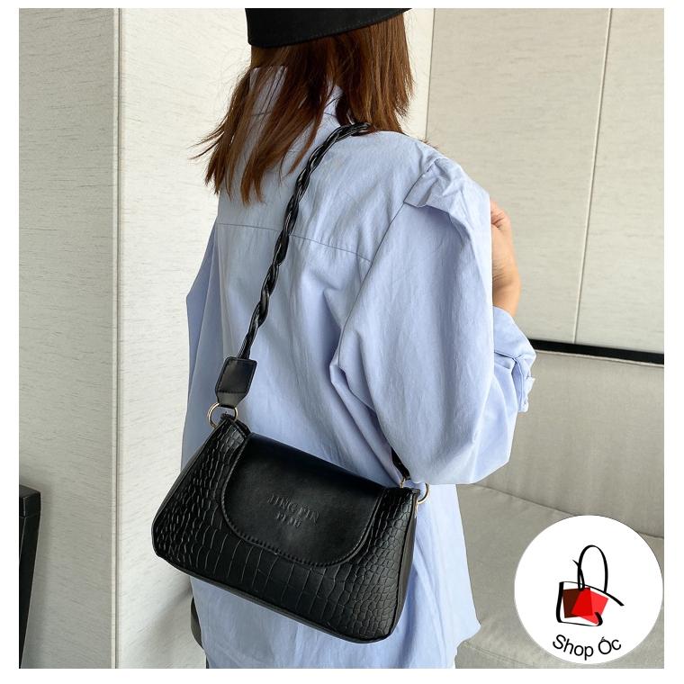 Túi Xách Nữ Dập Vân Rắn Đeo Vai Cao Cấp Hot Nhất Hiện Nay E311