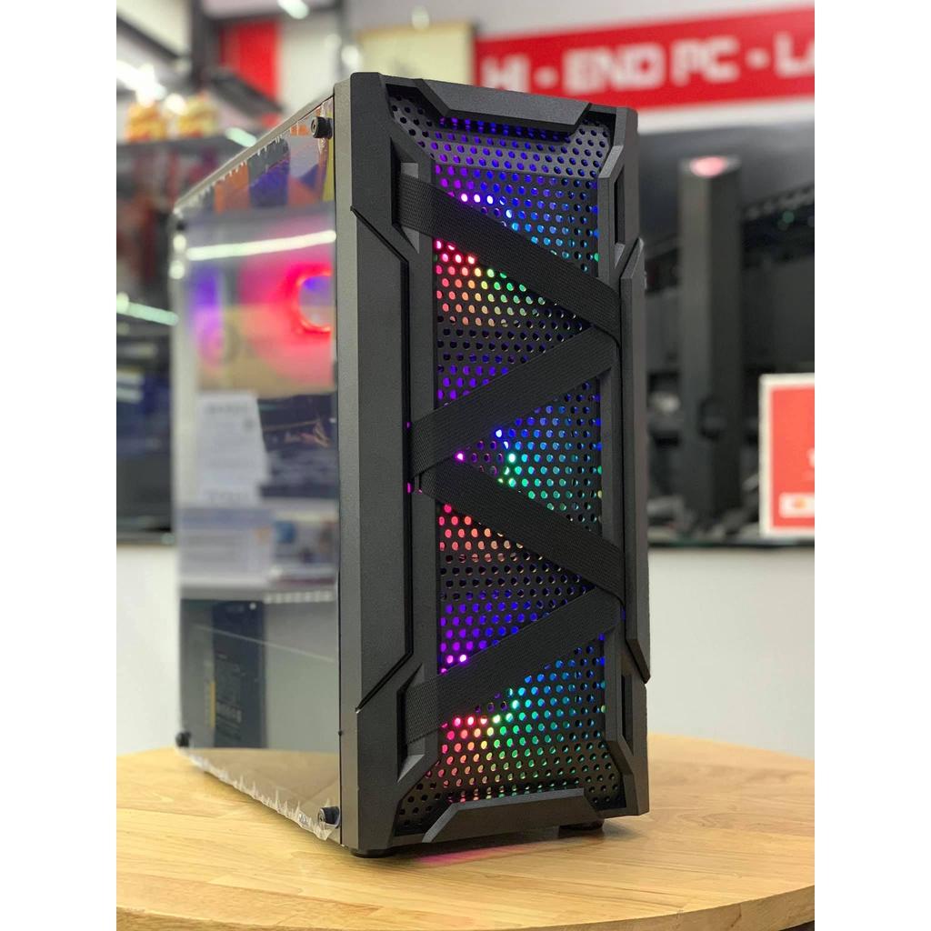 Thùng PC Gaming  (H81/E3-1220v3/8GB/RX460/160GB/250GB/400W)