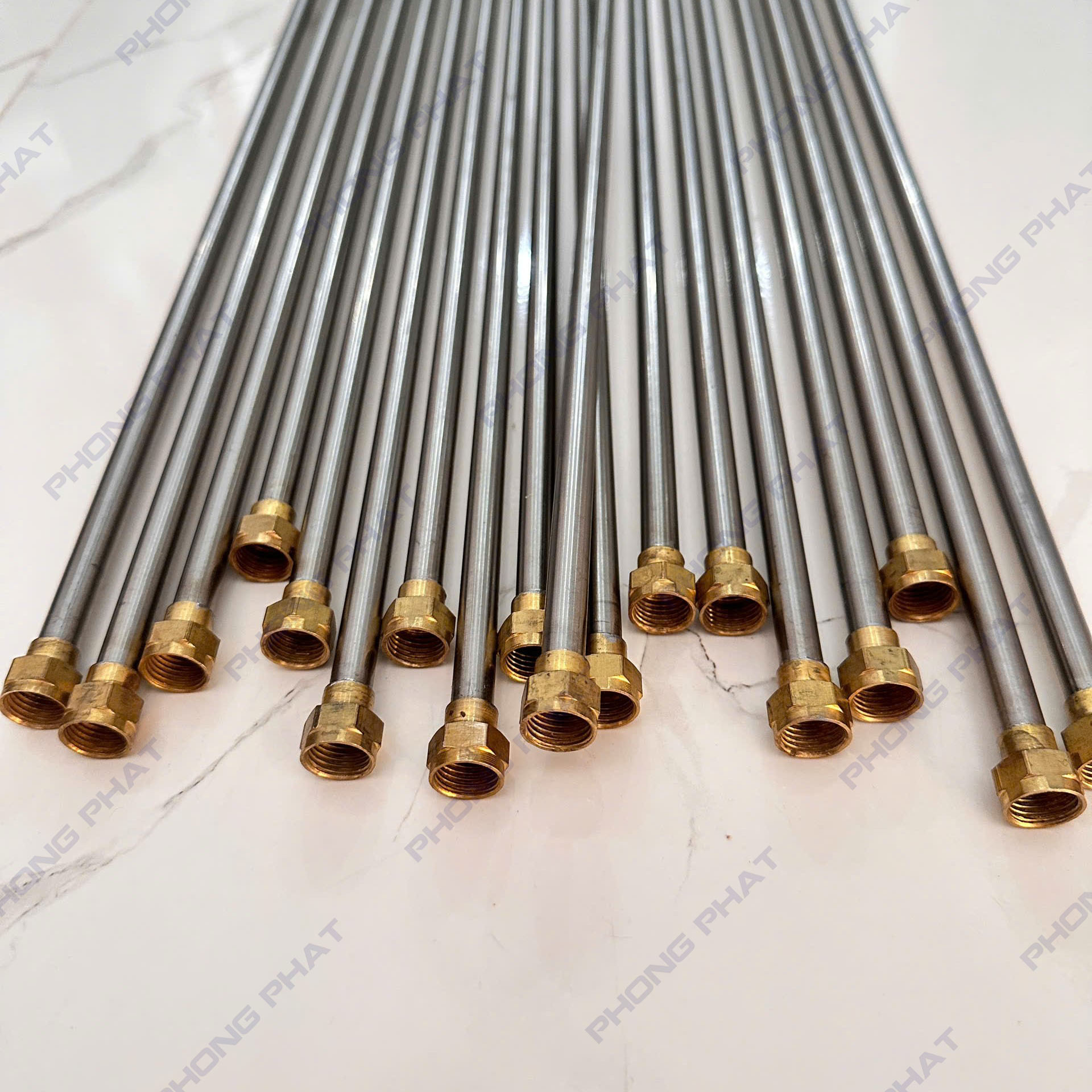 Cần Rút Inox Bình Xịt Điện Ren Đồng 13mm (14mm) 50cm Rút Dài 100cm