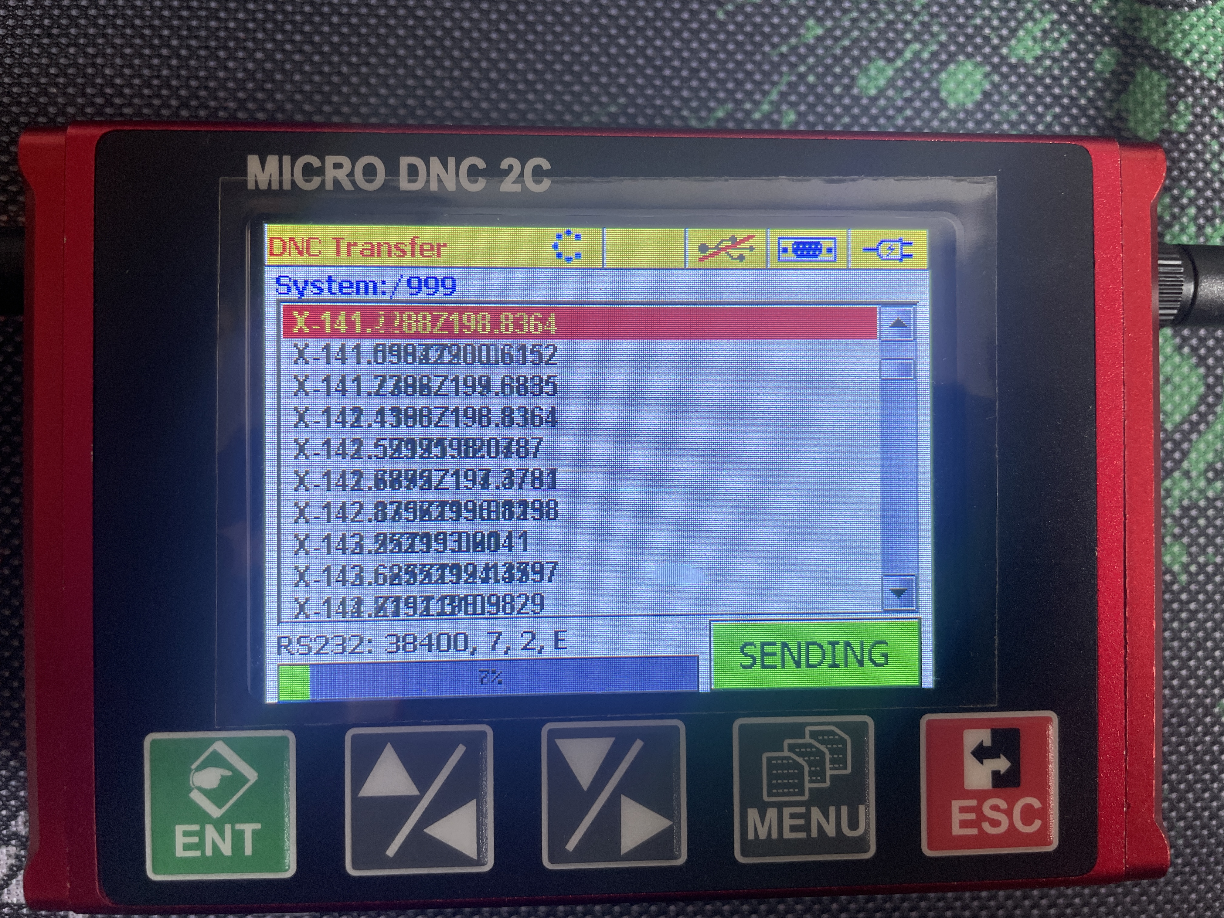 DNC 2C, BỘ TRUYỀN CHƯƠNG TRÌNH CHO MÁY CNC.