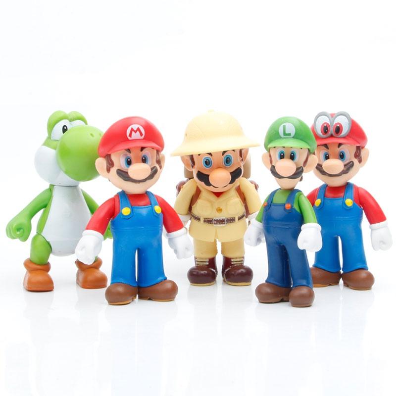 Mô hình nhân vật trong game Mario - 12 cm