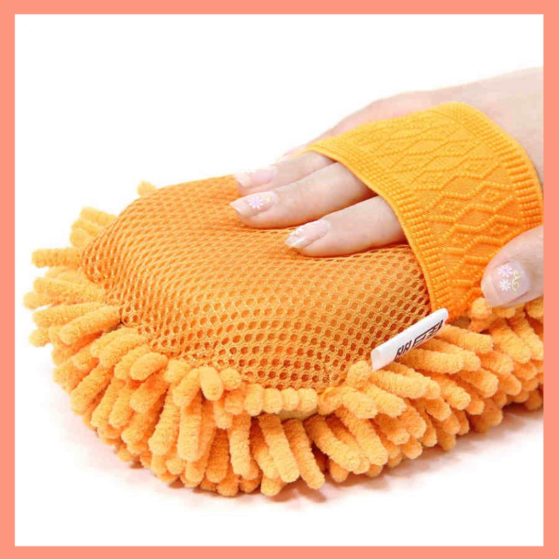 Miếng san hô rửa xe Microfiber siêu mịn tiện dụng