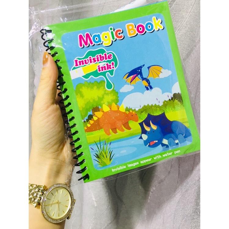 Tranh Tô Màu Nước Ma Thuật, Tập Tô Thần Kỳ Tự Xóa, Tái Sử Dụng Magic water book