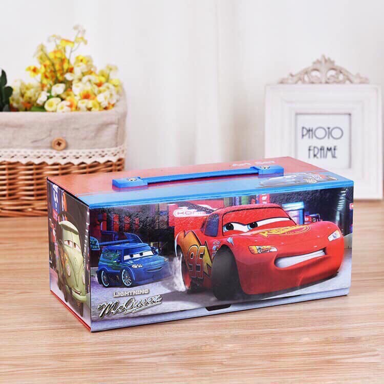 Hộp Màu 3 Tầng 54 Chi Tiết An Toàn Cho Bé Yêu