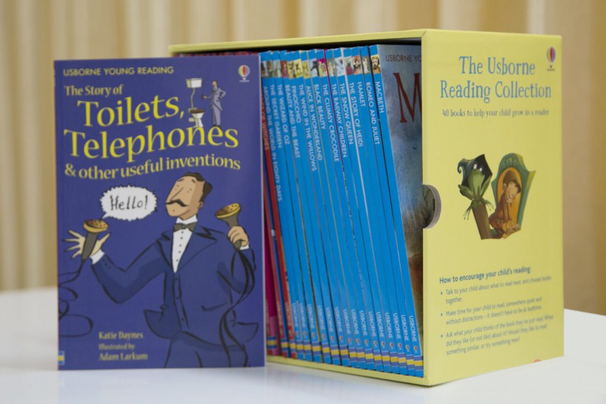 Usborne Bộ Vàng The Usborne Reading Collection - x40 book boxed set