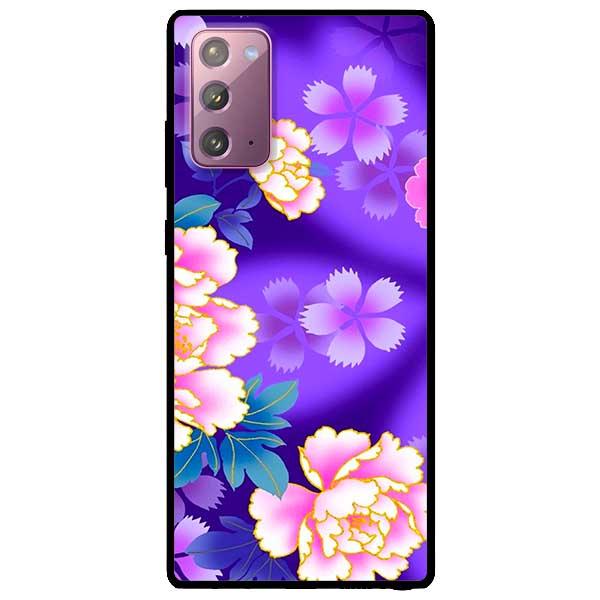 Ốp lưng dành cho Samsung Galaxy Note 20 / Note 20 Ultra - Hoa Ánh Tím