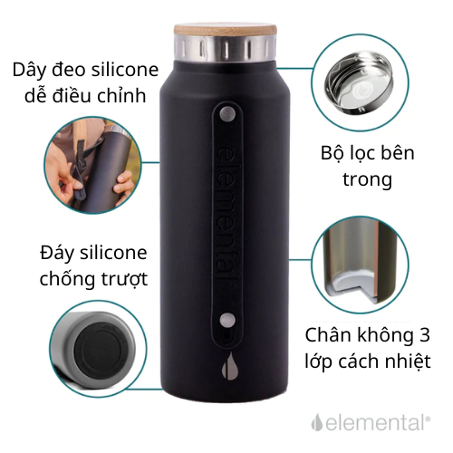 Bình giữ nhiệt Iconic Elemental 946ml, giữ nhiệt vượt trội, inox 304, an toàn sức khỏe, giá tốt