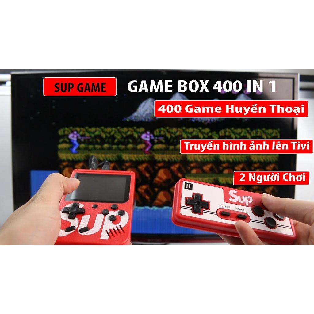 MÁY CHƠI GAME ĐIỆN TỬ 2 TAY CẦM SUP 400 TRÒ CHƠI