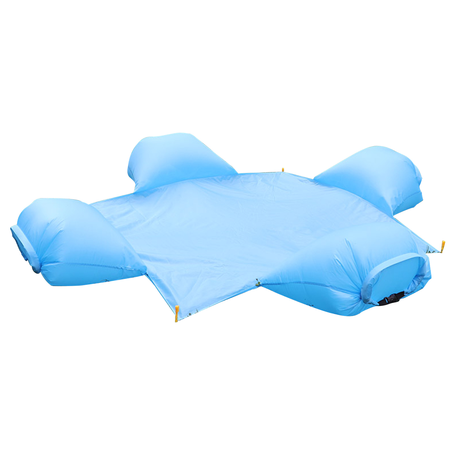 Thảm Dã Ngoại Bơm Hơi Chống Nước Có Gối Tựa Đầu Vải Oxford