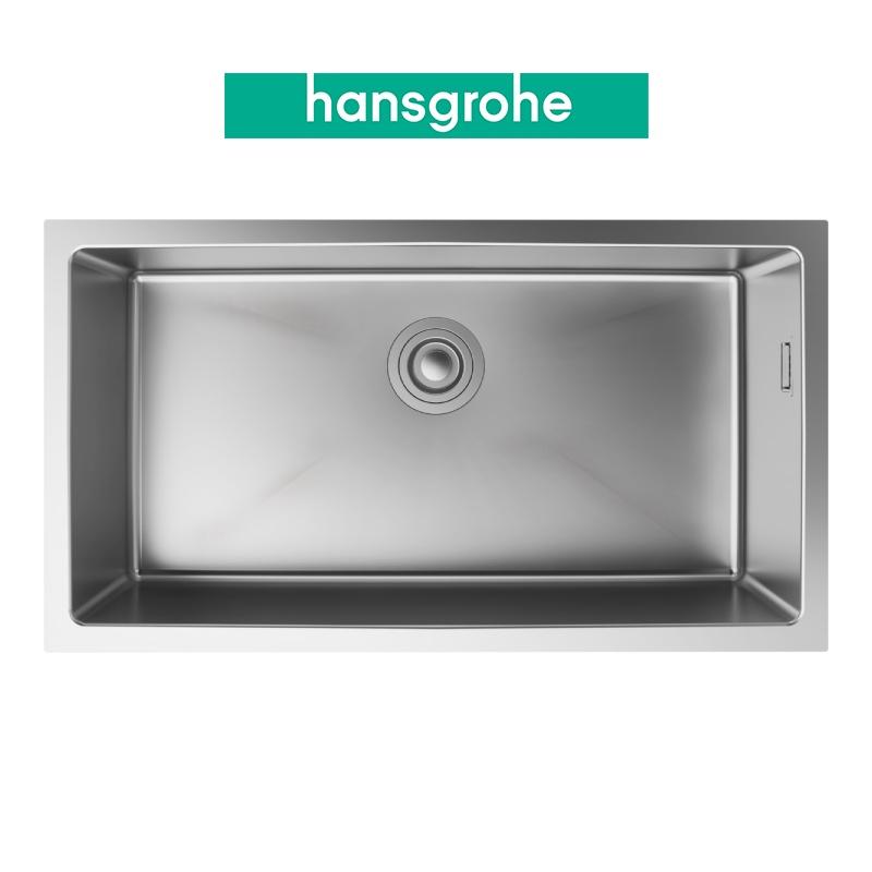 Chậu bếp đơn HANSGROHE Deep Drawn Sink S439-U730 43454