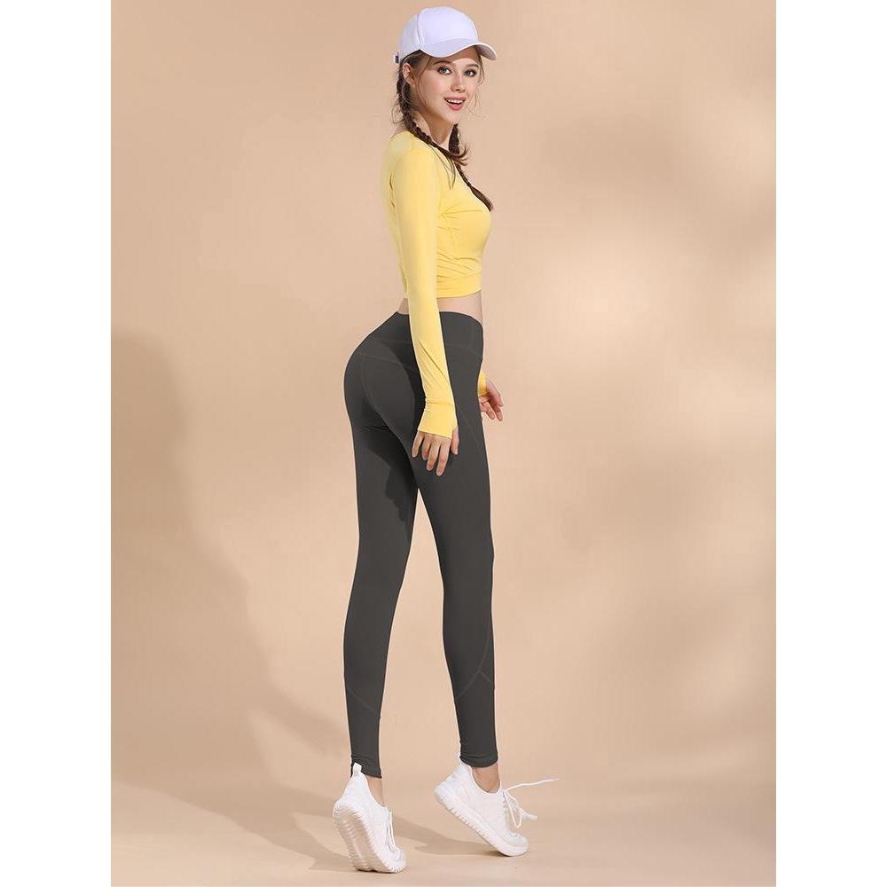 Quần legging thể thao chất liệu co giãn thoải mái