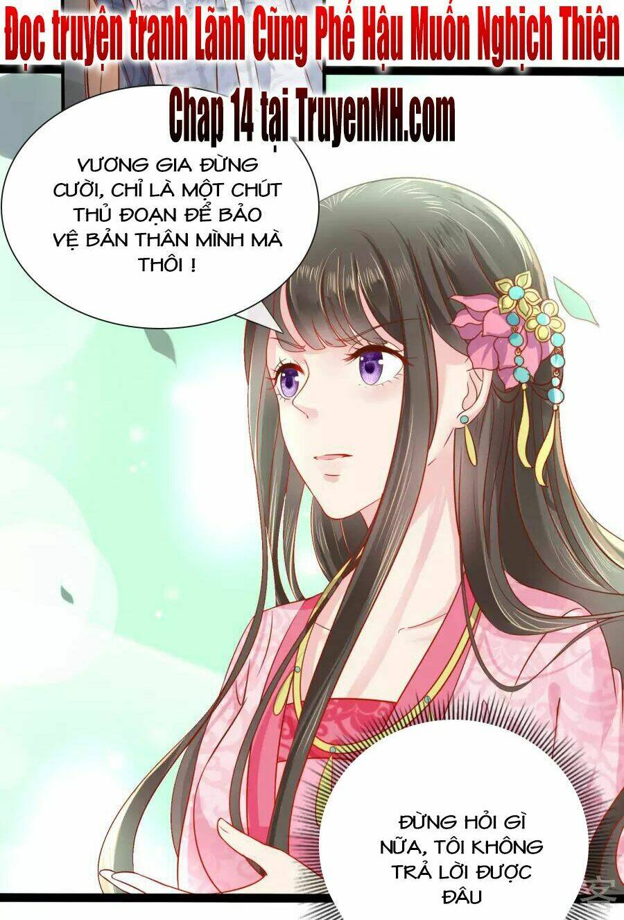 lãnh cung phế hậu muốn nghịch thiên chapter 13 15