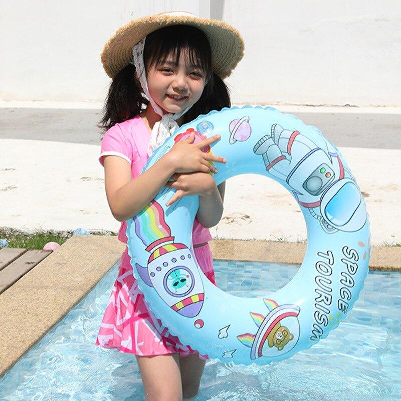 Phao Bơi Bơm Hơi Kiểu Hoạt Hình Vũ Trụ Dễ Thương Cho Bé