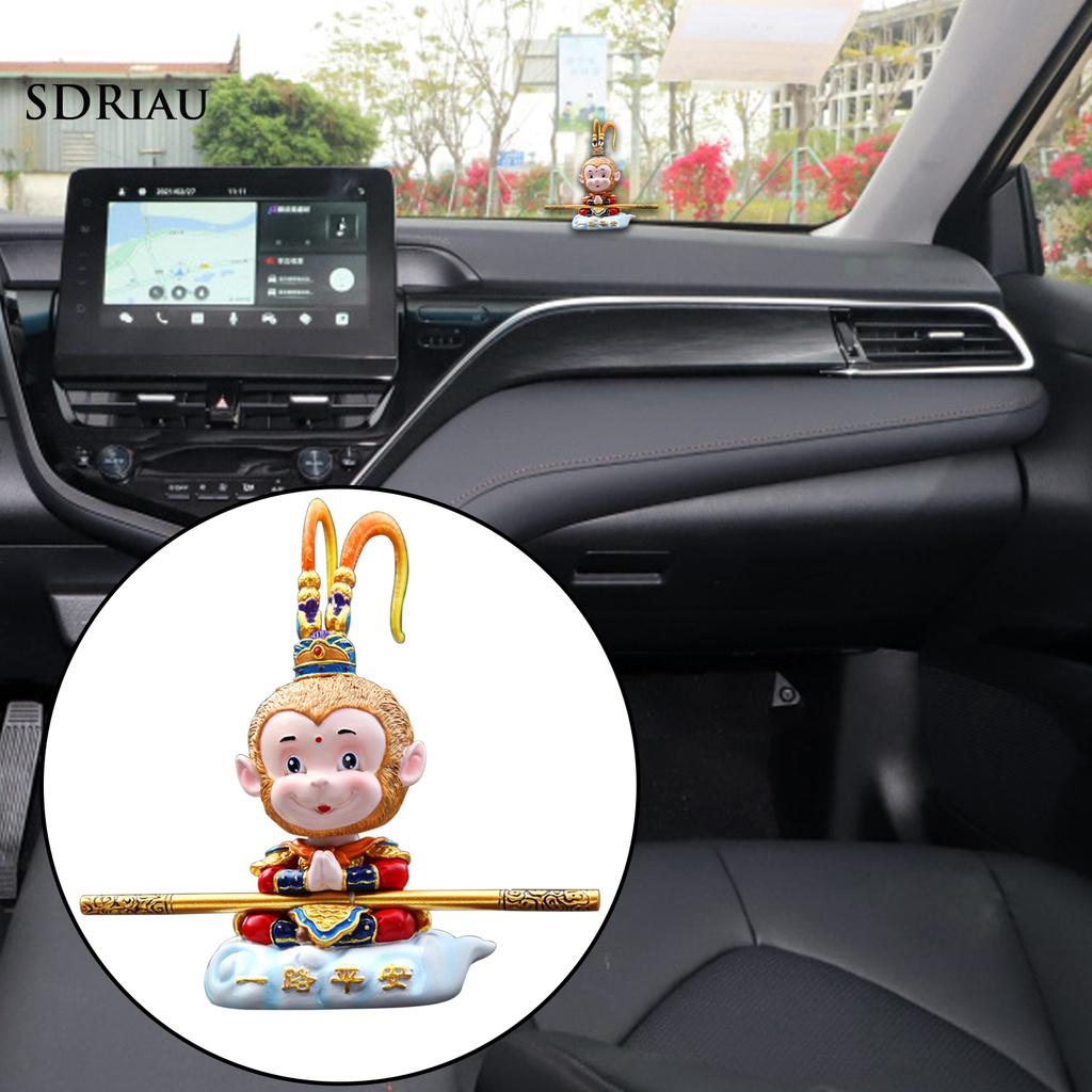 Mô Hình Chú Khỉ Hoạt Hình Mini Trang Trí Xe Hơi