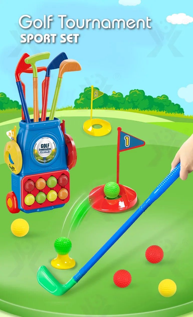 Bộ đồ chơi đánh golf cho bé BABYPLAZA UL222457