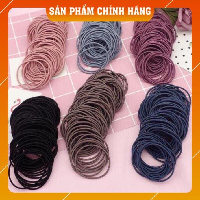 Dây buộc tóc set 5c - Chun buộc tóc - Phụ kiện tóc Hàn Quốc cao cấp