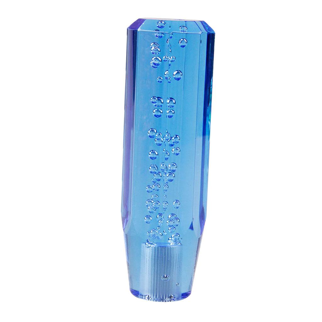 Octagon Air Bubble Gear Shift Knob Transparent Shift Knob Manual Fitment