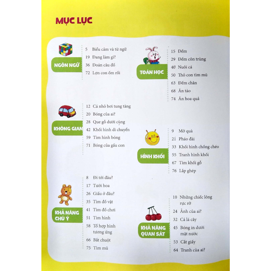 IQ Thiên Tài Phát Triển Tư Duy Não Bộ 4 - 5 Tuổi