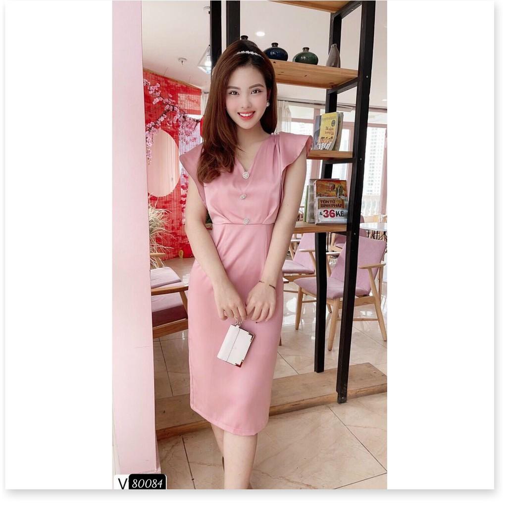 Đầm trượt sang chảnh cực xinh cho chị em