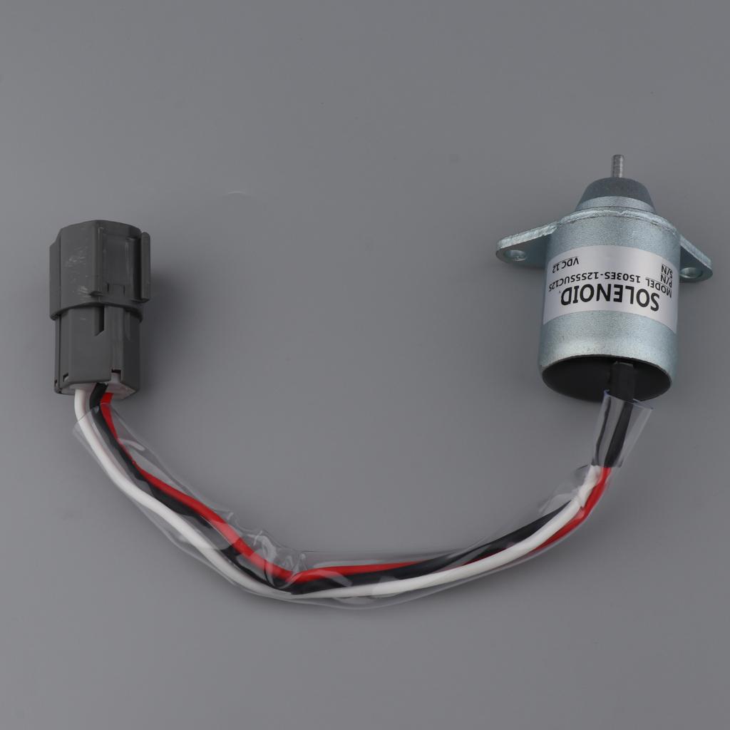 2 Pieces 1503ES-12S5SUC12S Fuel Shut Off Solenoid for Woodward Engine