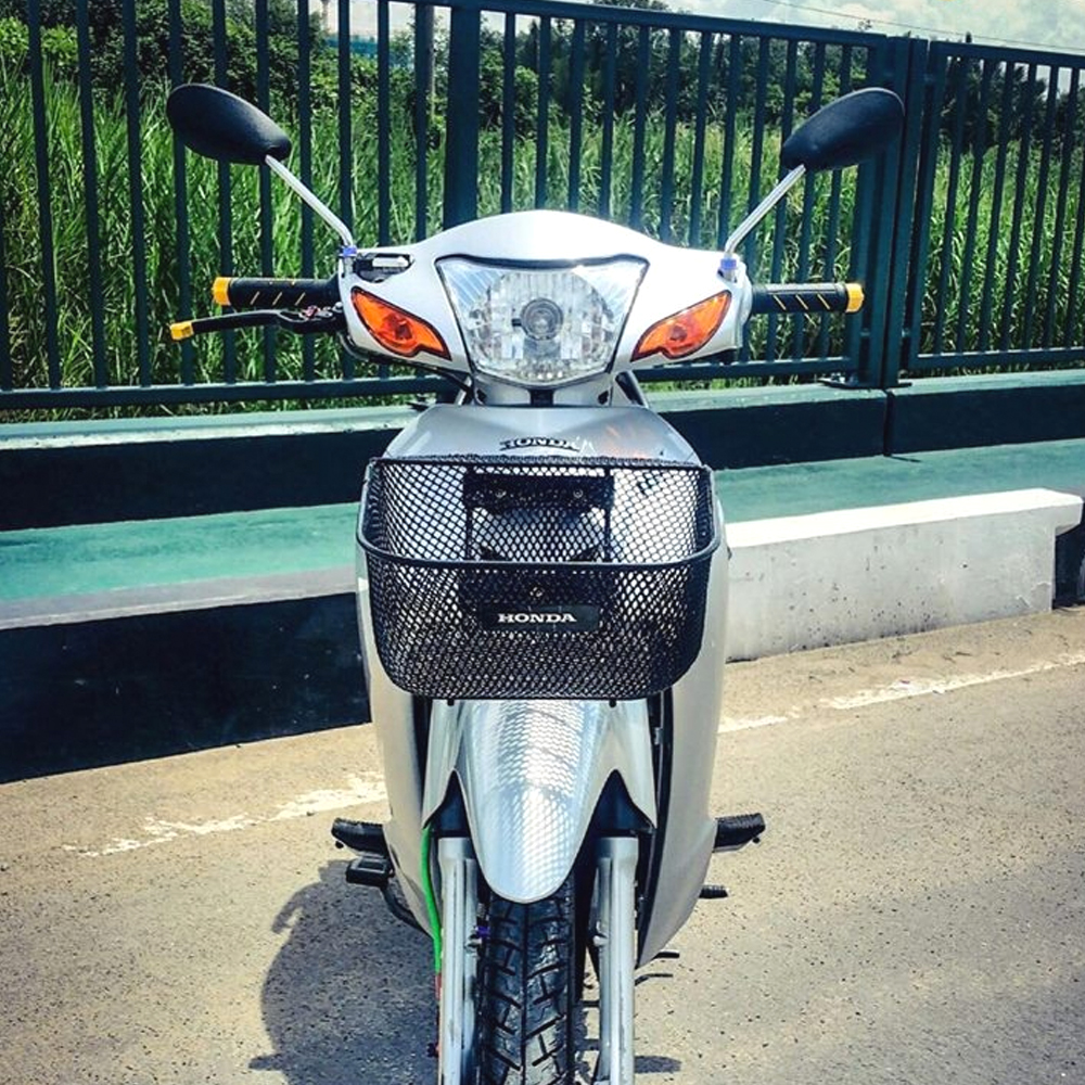 Kính Titan Kiểu Dáng Satria Dành Cho Xe Máy + Tặng 01 Móc Gắng Chìa Khóa Xe Ngẫu Nhiên