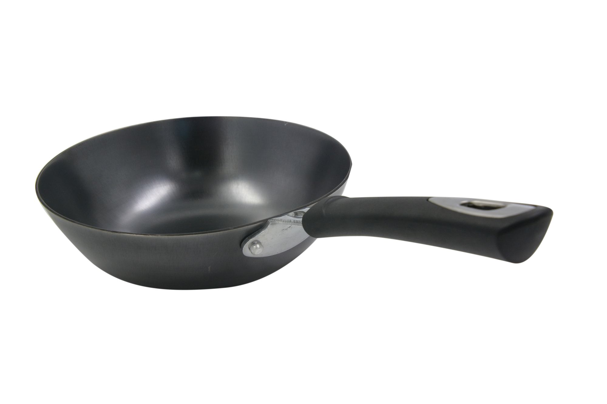 [Mẫu mới cán gỗ] Chảo gang đúc công nghệ mới La gourmet Nitrigan 20cm lòng sâu - 367532 (tốt cho sức khỏe, siêu bền)