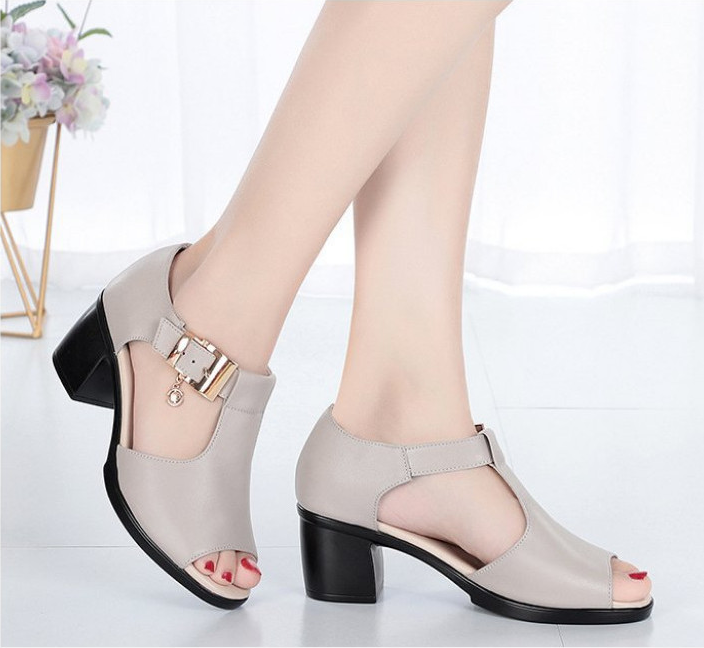 Giày Sandal nữ cao gót Phong Cách Hàn Quốc SDAN115