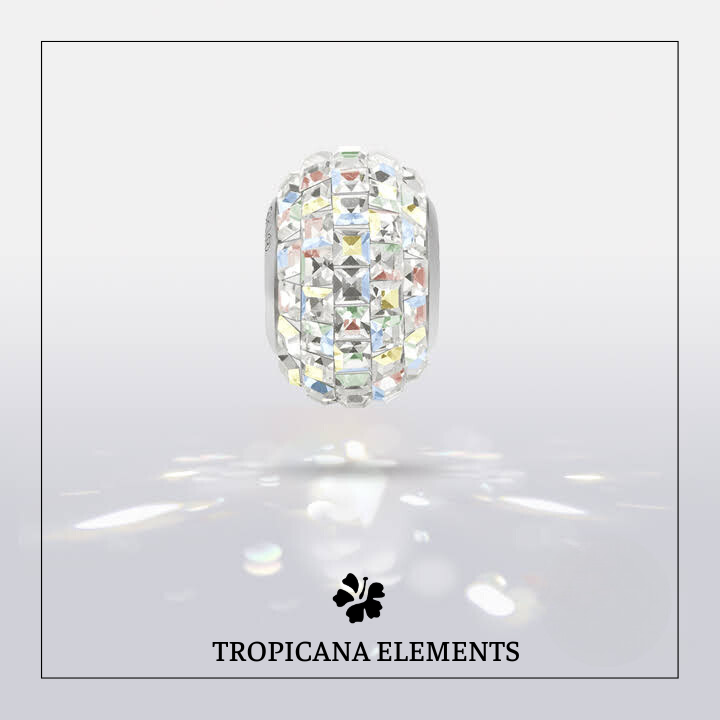 Vòng Tay Tropicana Phối Charm Swarovski Cá Ngũ Sắc