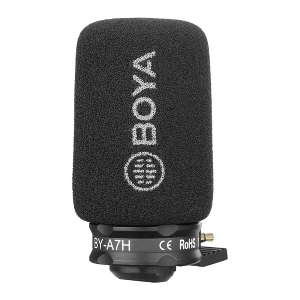 Micro Thu Âm Chuyên Nghiệp - BOYA Smartphone Microphone BY-A7H - Hàng Chính Hãng