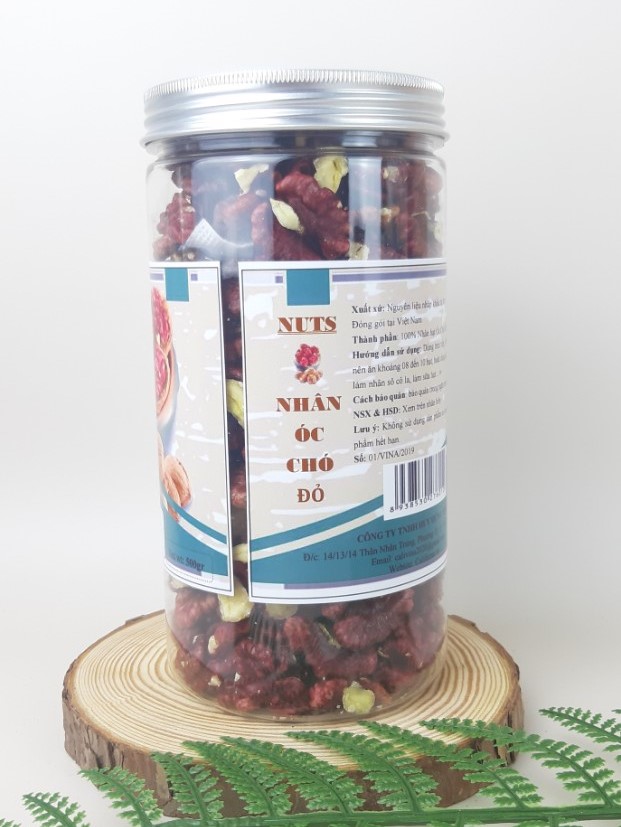 Nhân óc chó Đỏ hủ 500gr (Óc chó đỏ tách vỏ)