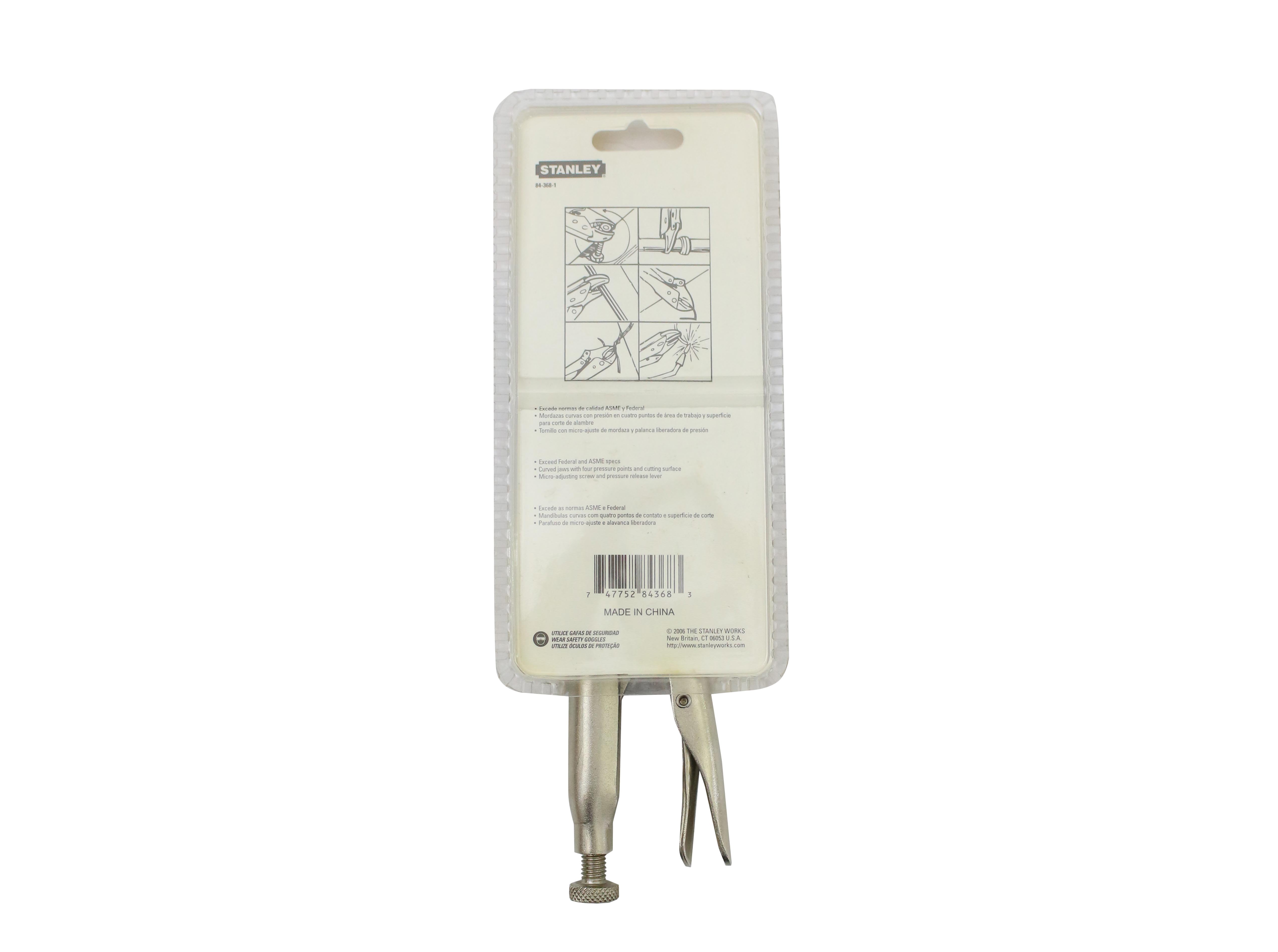 Kềm bấm chết 7 inch mỏ cong Stanley 84-368-1-S