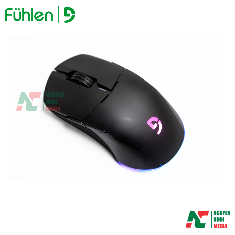 Chuột Gaming Fuhlen D90S RGB DUAL MODE 2.4G/TYPE-C - Hàng Chính Hãng