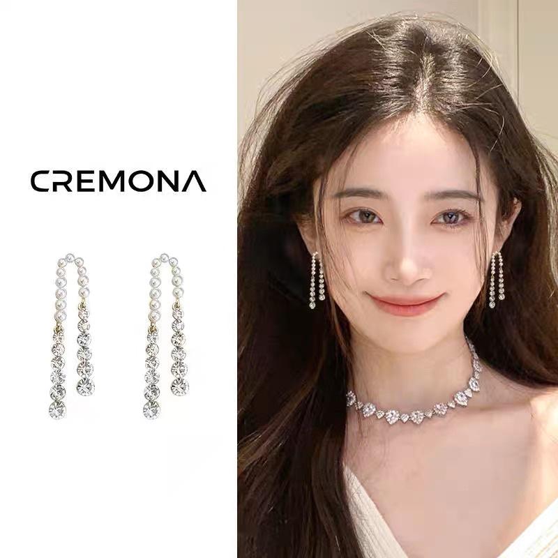 Khuyên tai đính đá nhiều mẫu xinh - Hoa tai nhiều mẫu dự tiệc - Arora Boutique