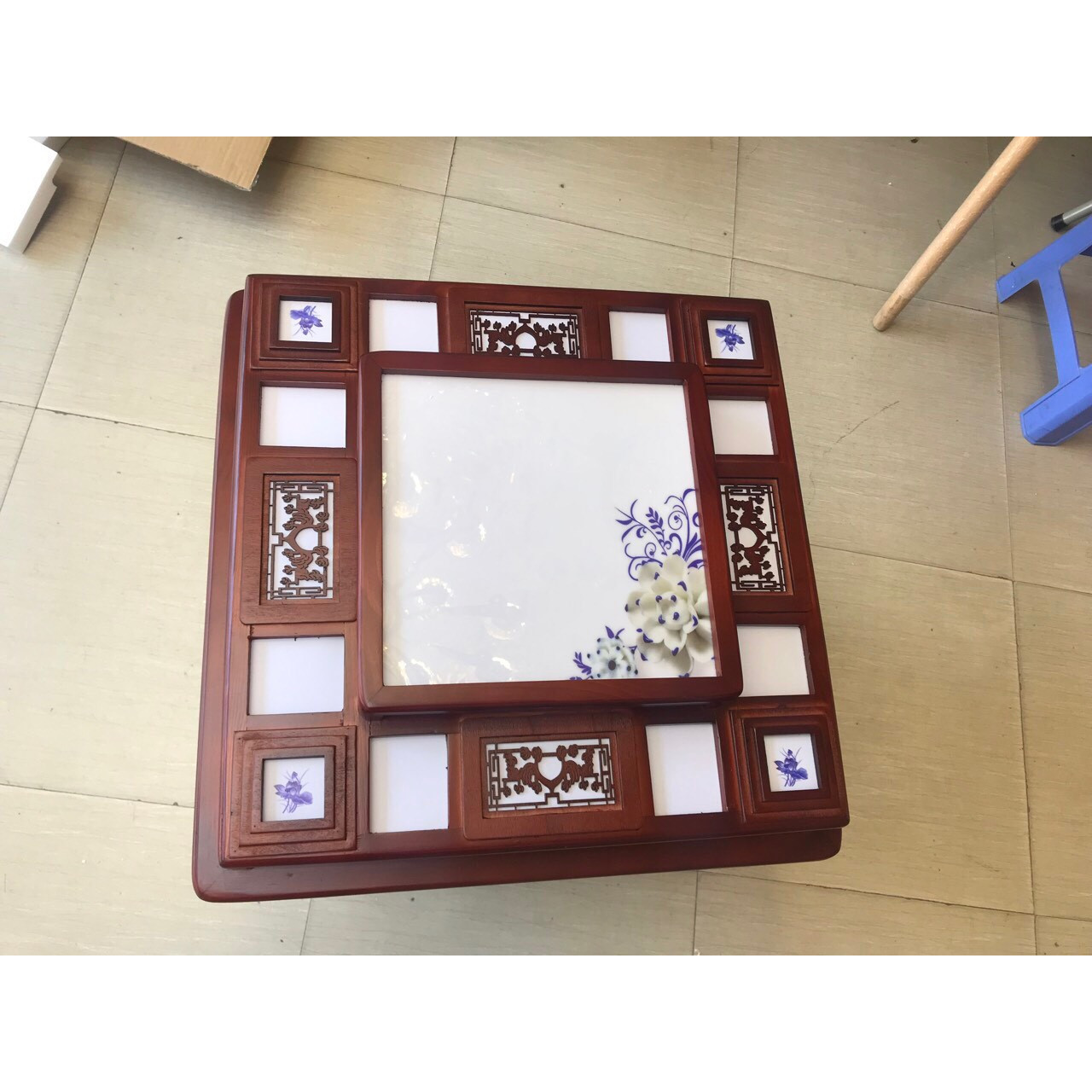 ĐÈN ỐP GỖ - MÃ 8751- 3 CHẾ ĐỘ ÁNH SÁNG