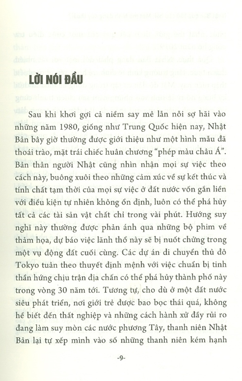 Nhật Bản Qua 100 Câu Hỏi - Một Mô Hình Đang Suy Thoái?