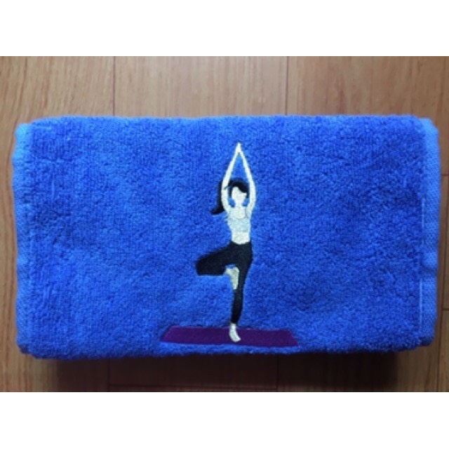 Khăn lau mồ hôi tập Yoga,Khăn cotton thể thao lau siêu  thấm mồ hôi (ảnh và video thực tế)