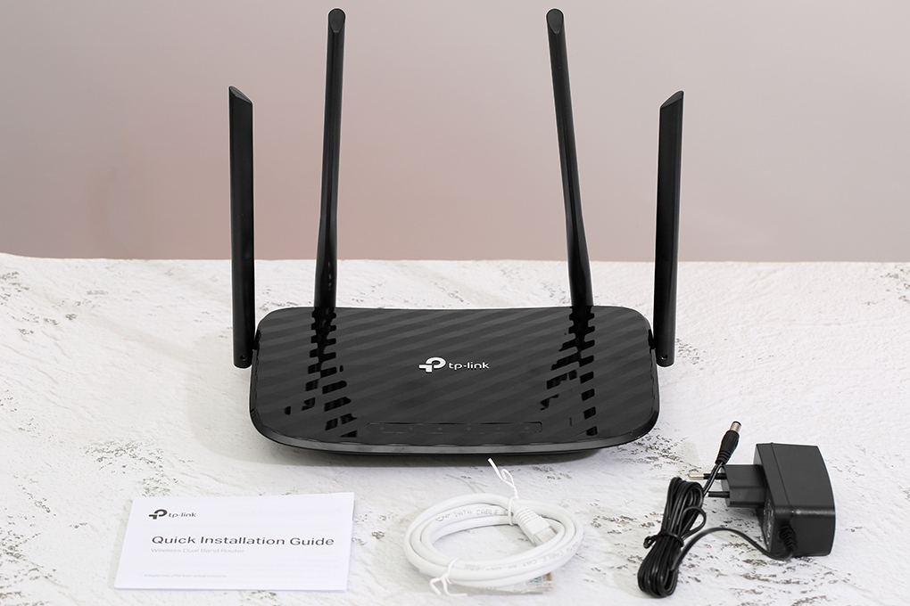 Router Wifi Băng Tần Kép TP-Link Archer C6 Gigabit AC1200 MU-MIMO - Hàng Chính Hãng