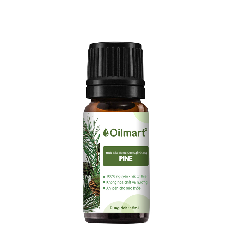 Tinh Dầu Thiên Nhiên Gỗ Thông Oilmart Pine Essential Oil 15ml