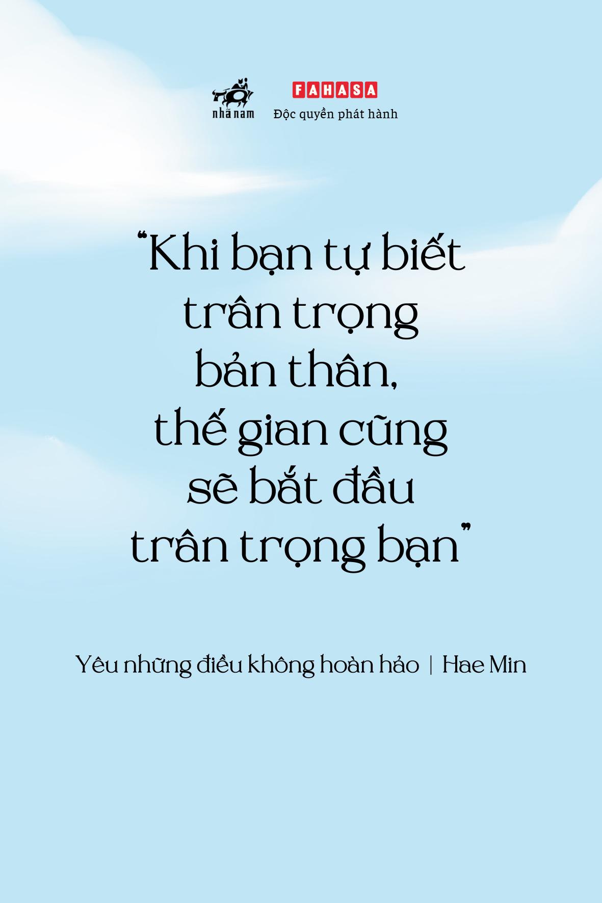 Sách - Yêu Những Điều Không Hoàn Hảo - Bìa Cứng - Tặng Kèm Bookmark + Postcard - Độc Quyền Fahasa