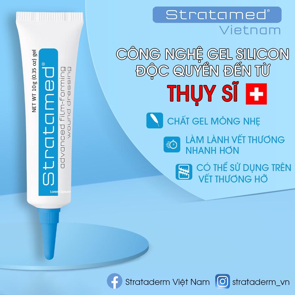 Stratamed 5g - Gel Silicon bảo vệ và làm lành vết thương hở