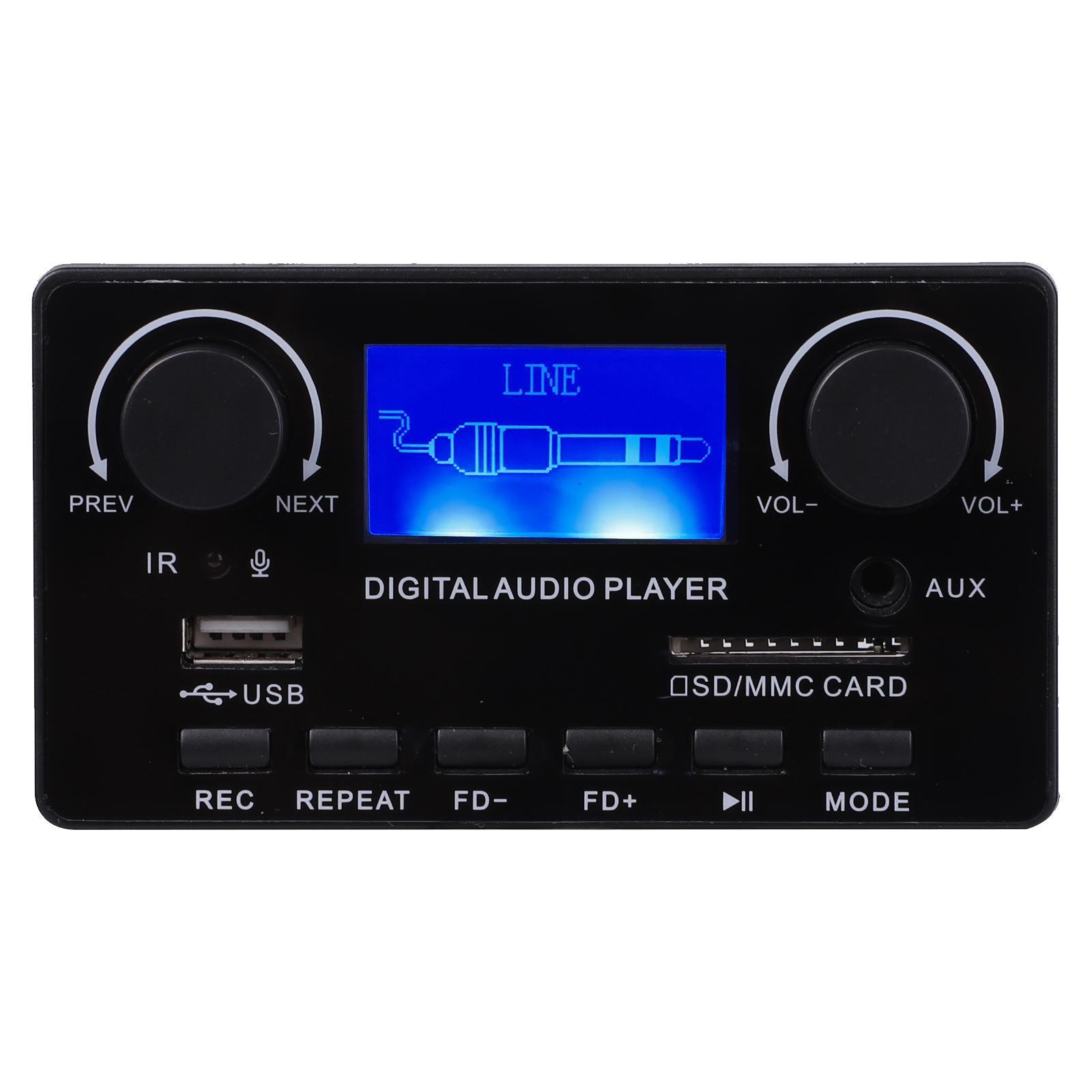 MP3 Player decrypt Auto Wireless Audio Module Support USB AUX Stereo