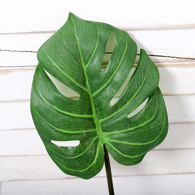 Cành Lá Rùa Nhân Tạo Trang Trí Lưng