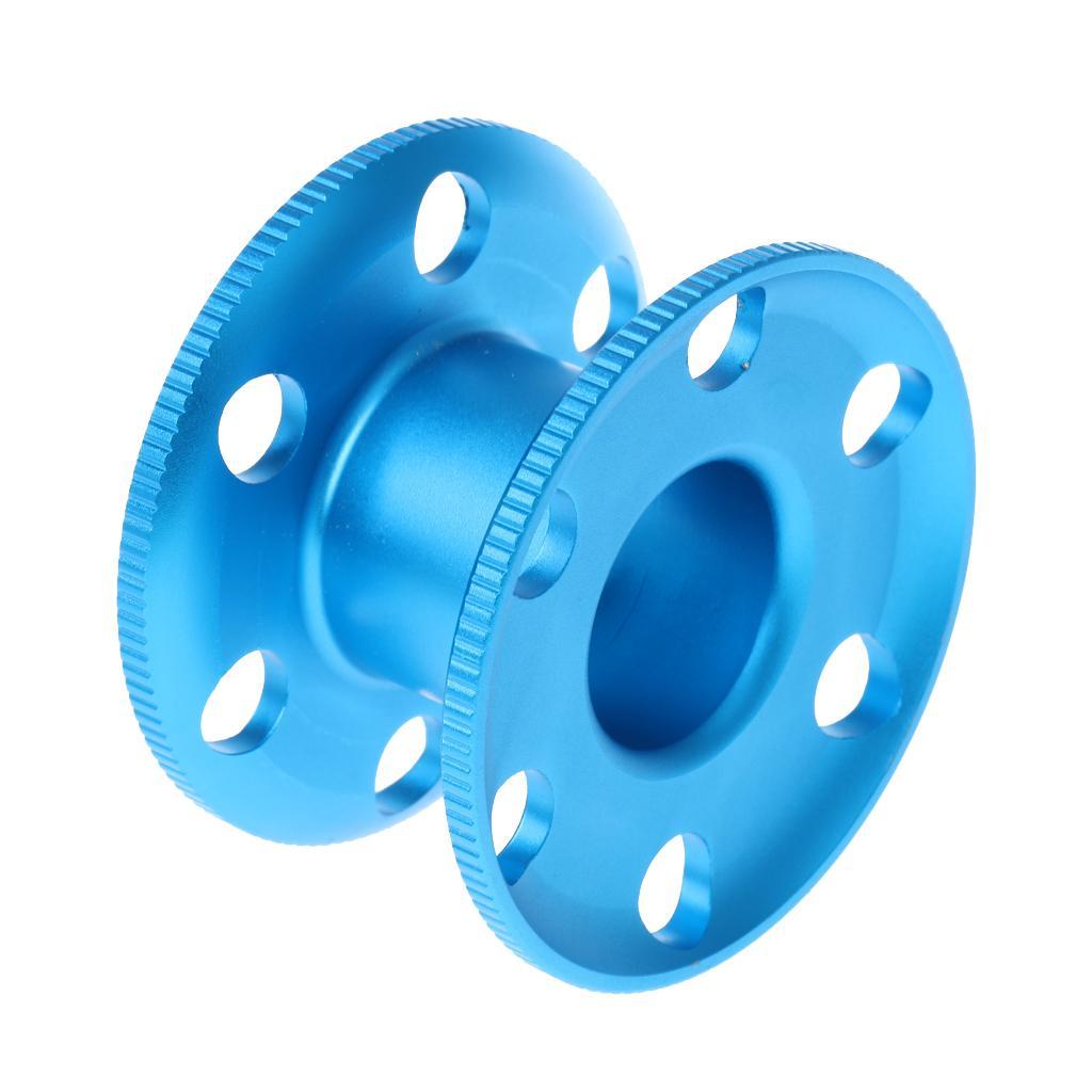 2 Pieces Aluminum Alloy Scuba Diving Finger Spool Dive Reel Guide Line - Scuba Dive Free Diving Snorkeling Equipment