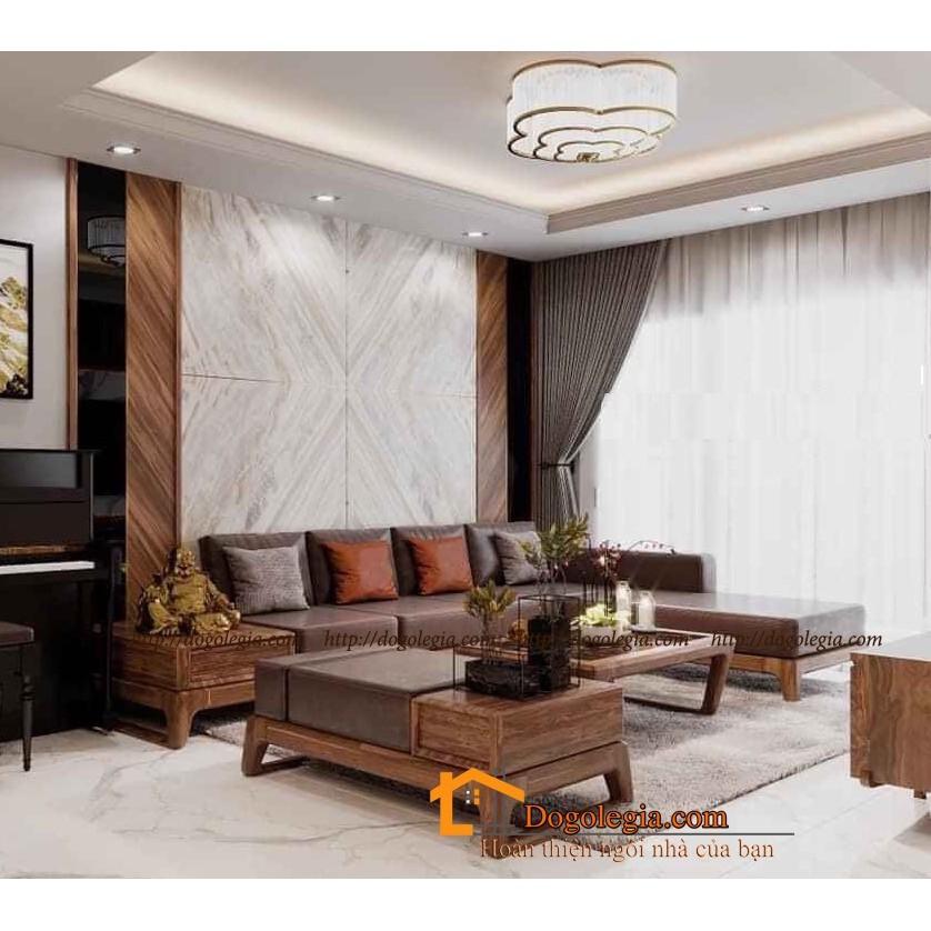 Đẹp Tinh Tế Với Mẫu Sofa Gỗ Cao Cấp LG-SG139