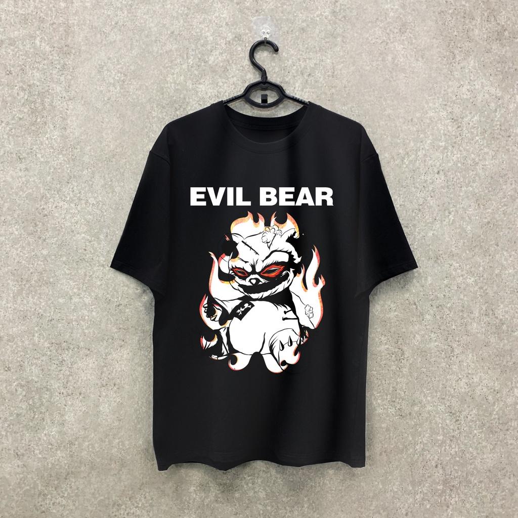 Áo thun gấu evil bear